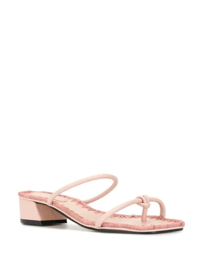 Shop Mara & Mine Inez Open-toe Sandals In Pink