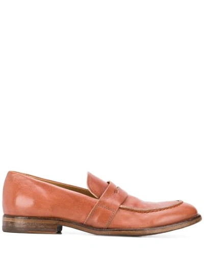 Shop Moma Nottingham Slip-on Loafers In Neutrals
