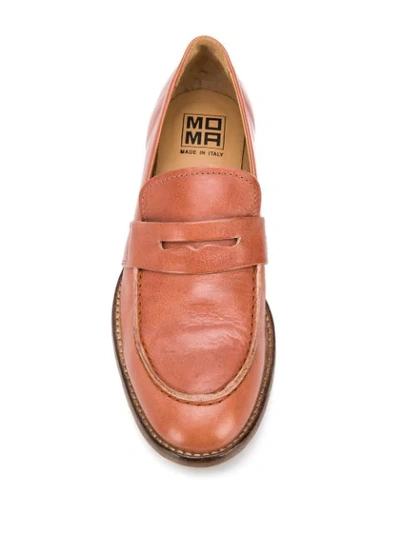 Shop Moma Nottingham Slip-on Loafers In Neutrals