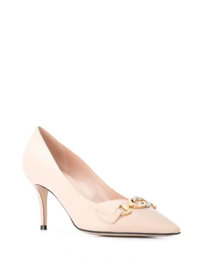 Shop Gucci Zumi 80mm Pumps In Pink