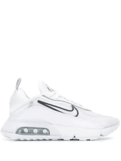 Shop Nike Air Max 2090 55mm Low-top Sneakers In White