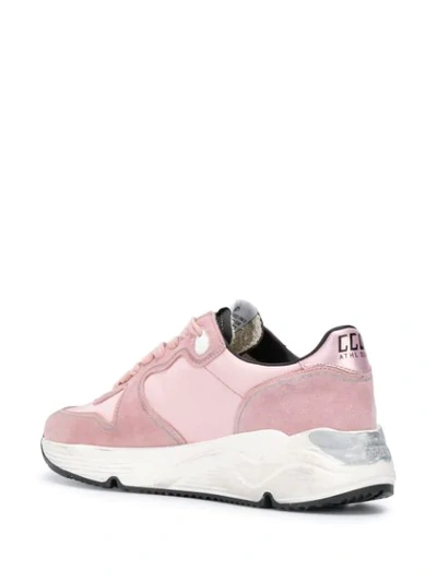 Shop Golden Goose Running Sole Low-top Sneakers In Pink