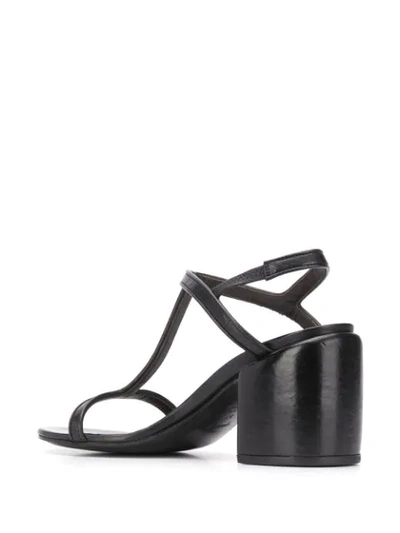 Shop Marsèll Slingback Block-heel Sandals In Black