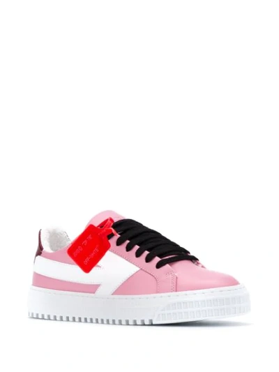 Shop Off-white Arrow Sneakers In Pink