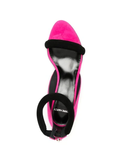 Pierre Hardy Kitten Heel Sandals In Pink