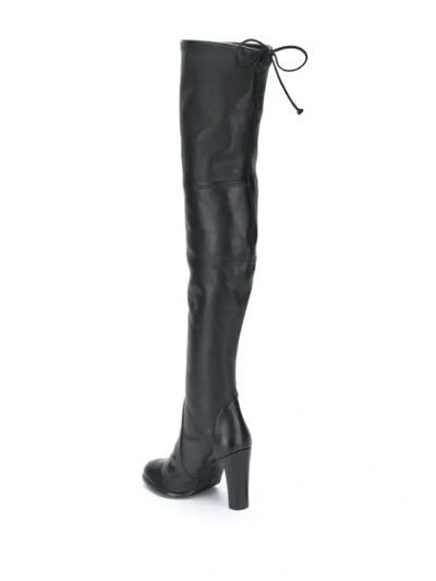 Shop Stuart Weitzman Highland Thigh-high Boots In Black