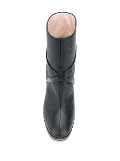Shop Pollini Side-buckle Boots In Black