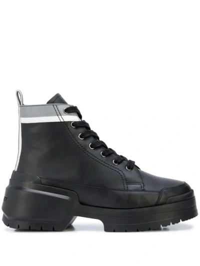 Shop Pierre Hardy Alpha Rangers Boots In Black