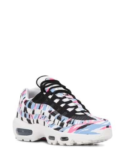 Shop Nike Air Max 95 Chunky Sneakers In White