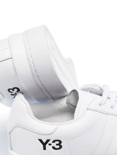 Shop Y-3 Hicho Logo-print Sneakers In White