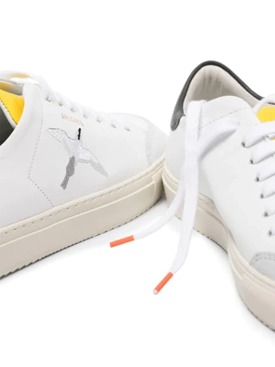 Shop Axel Arigato Clean 90 Triple Bee Bird Sneakers In White
