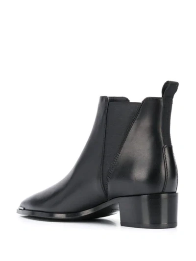 Shop Acne Studios Jensen Leather Boots In Black