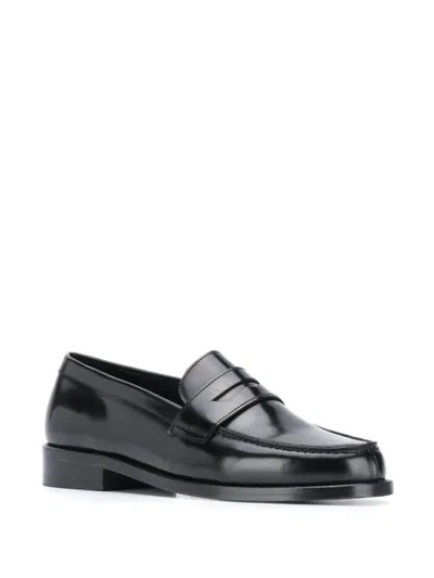 Shop Roseanna Penny Slip-on Loafers In Black