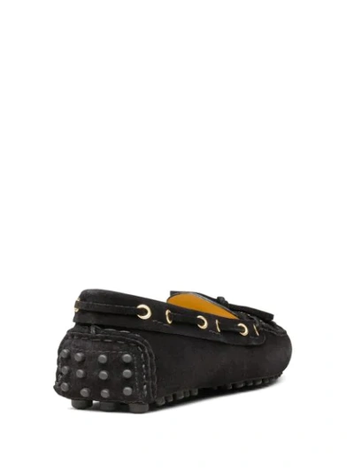 Shop Car Shoe The Original Driver Eyelet Detail Loafers In Black