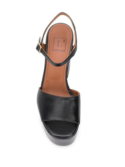 Shop L'autre Chose Chunky Platform Sandals In Black
