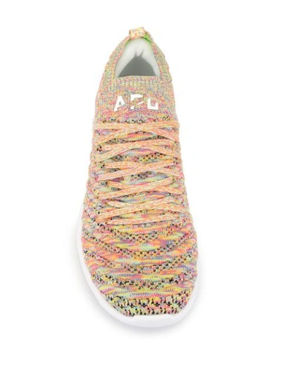 Shop Apl Athletic Propulsion Labs Techloom Wave Sneakers In Multicolour