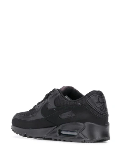 Nike Women's Air Max 90 Casual Sneakers From Finish Line In  Black/black/black | ModeSens