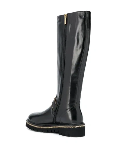 Shop Steffen Schraut Zip-trimmed Riding Boots In Black