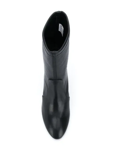 Shop Stuart Weitzman Yulianna 60mm Mid-calf Boots In Black