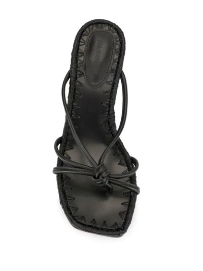 Shop Mara & Mine Azeline Open-toe Sandals In Black