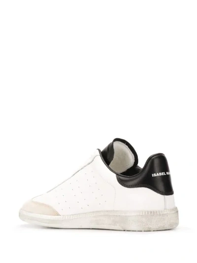 Shop Isabel Marant Bryce Low-top Sneakers In White