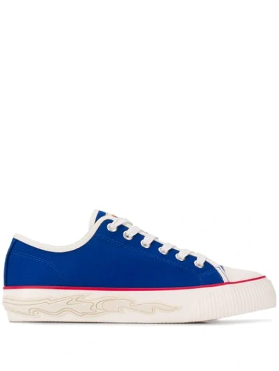 Shop Sandro Anouk Sneakers In Blue