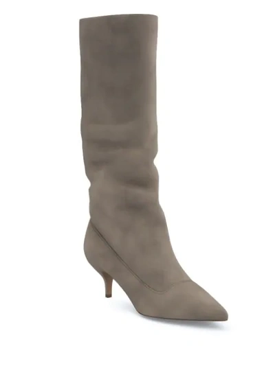 Shop Paul Andrew Nadia Boots In Grey