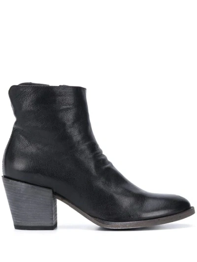 Shop Officine Creative Giselle Cone-heel Ankle Boots In Black