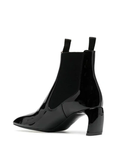 Shop Lanvin J Ankle Boots In Black