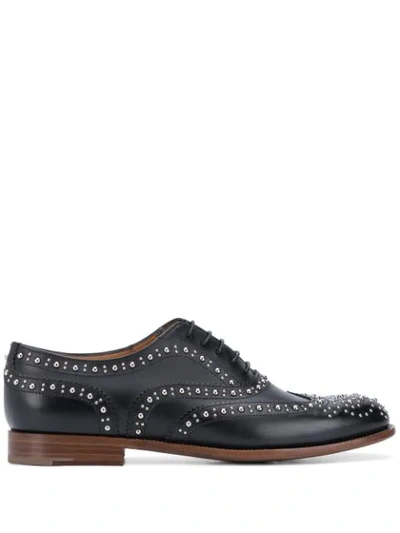 Shop Church's Burwood Met Oxford Brogues In Black