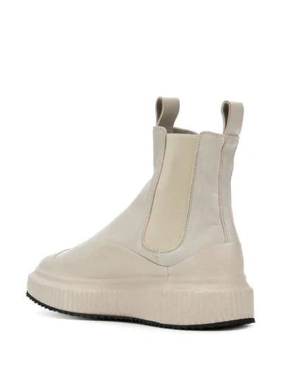 Shop Officine Creative Chelsea Ankle Boots In Neutrals