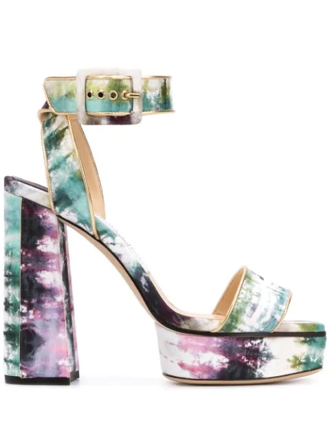 jimmy choo tie dye sneakers