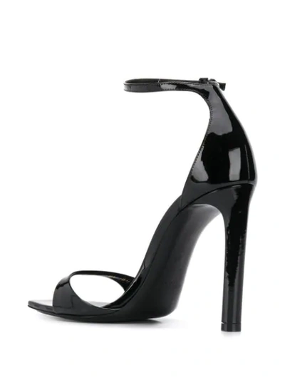 Shop Saint Laurent Bea 105 Sandals In Black