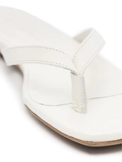 Shop Gia Couture X Pernille Teisbaek Perni 01 Sandals In White