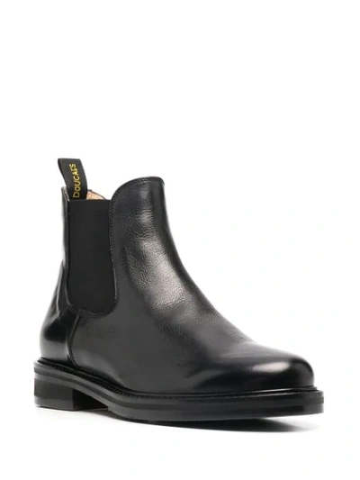 Shop Doucal's Chelsea Ankle Boots In Black