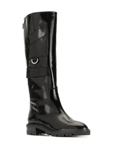 Shop Senso Mikki Ii Leather Boots In Black