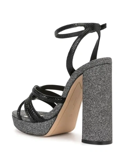 Shop Sophia Webster Freya Platform Sandals In Black