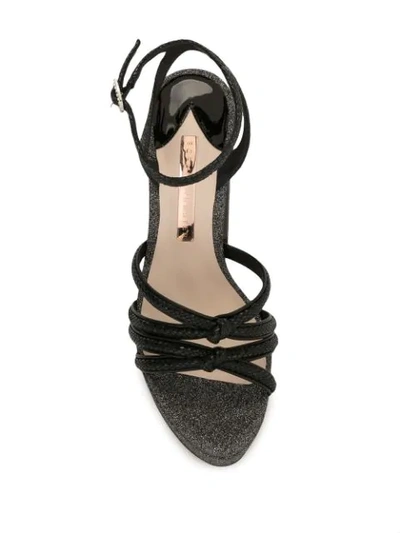 Shop Sophia Webster Freya Platform Sandals In Black