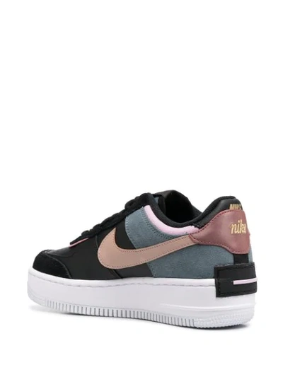 Shop Nike Air Force 1 Shadow Trainers In Black