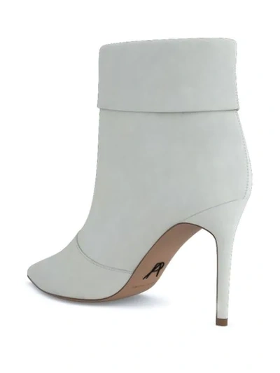 Shop Paul Andrew Pointed Banner 85mm Ankle Boots In White