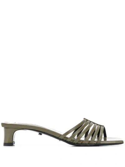 Shop Dorothee Schumacher Seduction 45mm Strappy Sandals In Green