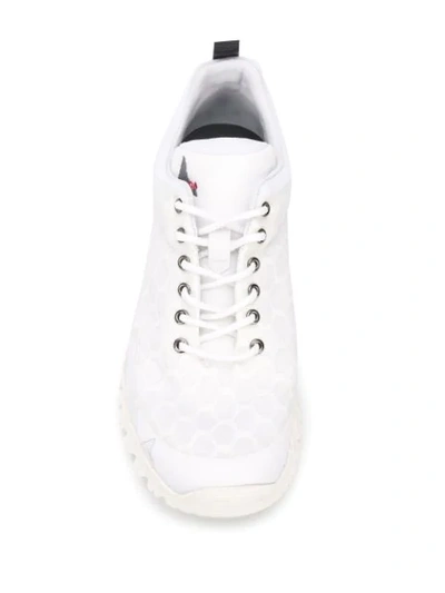 Shop Roa Chunky Low Top Sneakers In White