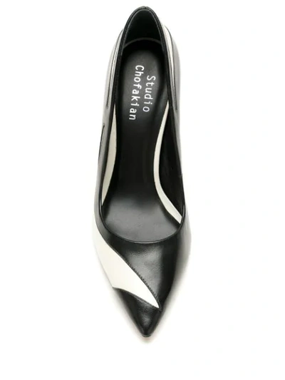 Shop Studio Chofakian Studio 83 Pumps In Black