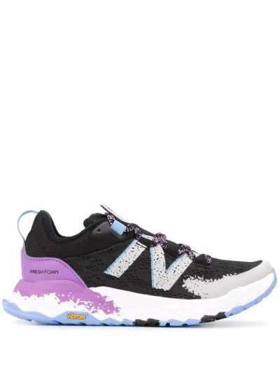 Shop New Balance Colour Blocked Low Top Sneakers In Black