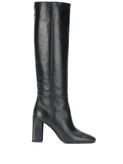 Shop Nicholas Kirkwood Elements 85mm Boots In Black