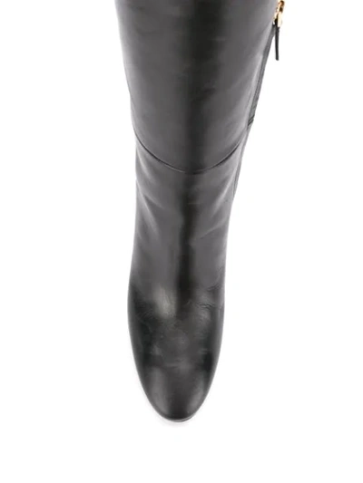 Shop Nicholas Kirkwood Elements 85mm Boots In Black