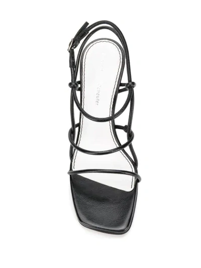 Shop Proenza Schouler Strappy High Heel Sandals In Black