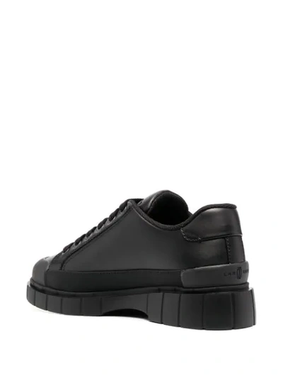 Shop Car Shoe Block Low-top Sneakers In Black