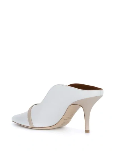 Shop Malone Souliers Constance 70mm Mules In White
