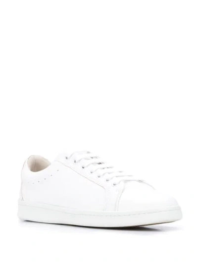 Shop Filippa K Alice Lace-up Sneakers In White
